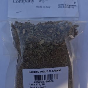 Basilico Foglie 20 Grammi
