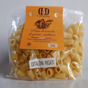 Pasta Artigianale Ditaloni Rigati 250 Grammi