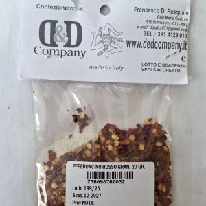 Peperoncino Granulare 20 Grammi
