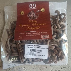 Pasta Artigianale Grano Saraceno Caserecci 250 Grammi