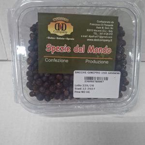 Bacche Di Ginepro 150 Gr. In Vaschetta