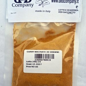 Curry Macinato 30 Grammi
