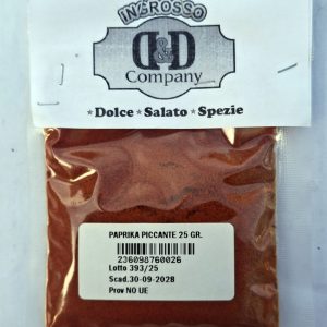 Paprika Piccante 25 Grammi