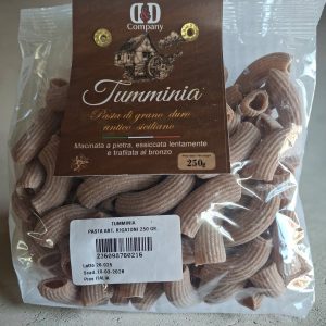 Pasta Artigianale Tumminia Rigatoni 250 Grammi